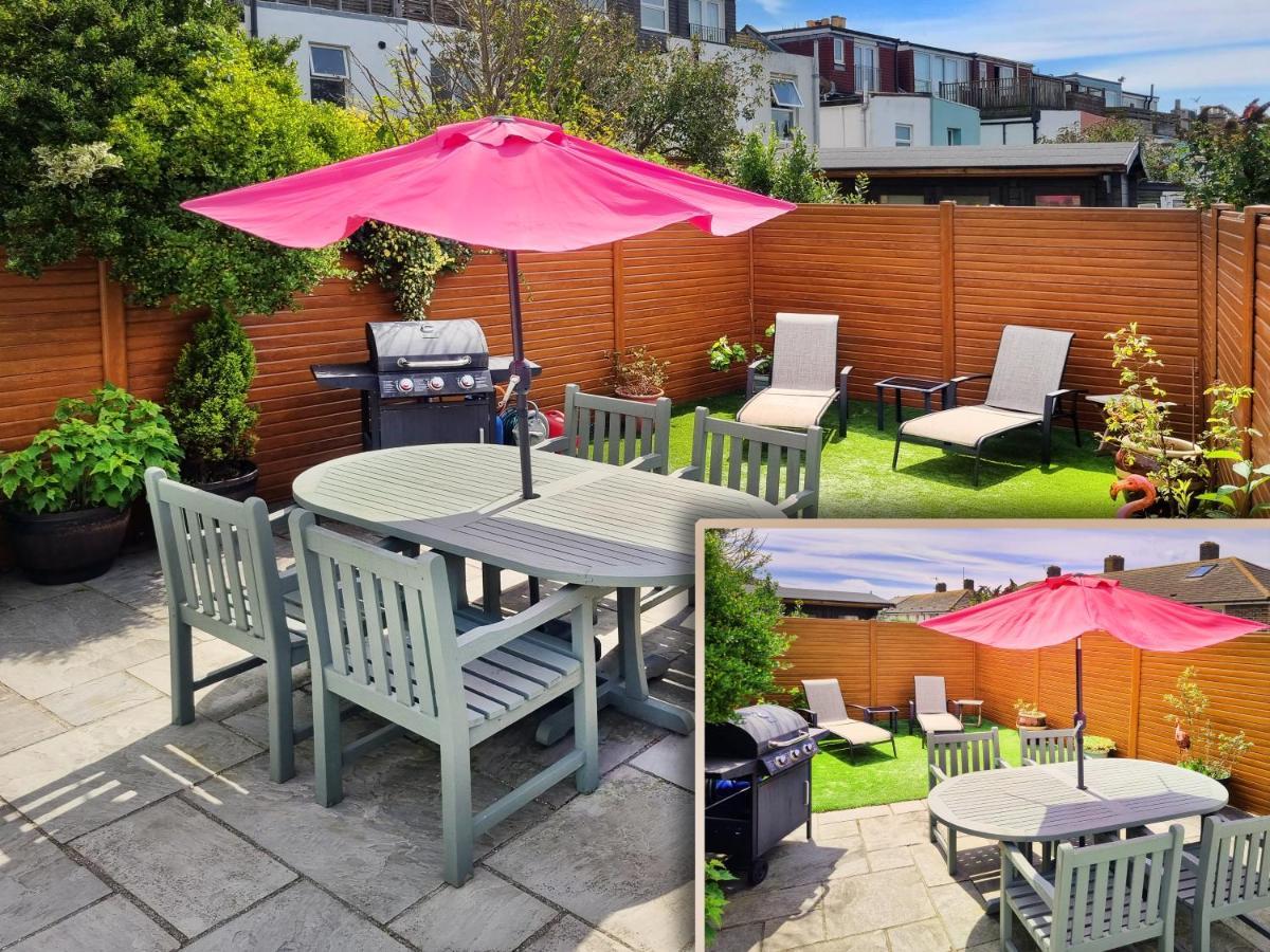 Sunny Queens Park Home - Garden & Private Parking Brighton Exteriör bild