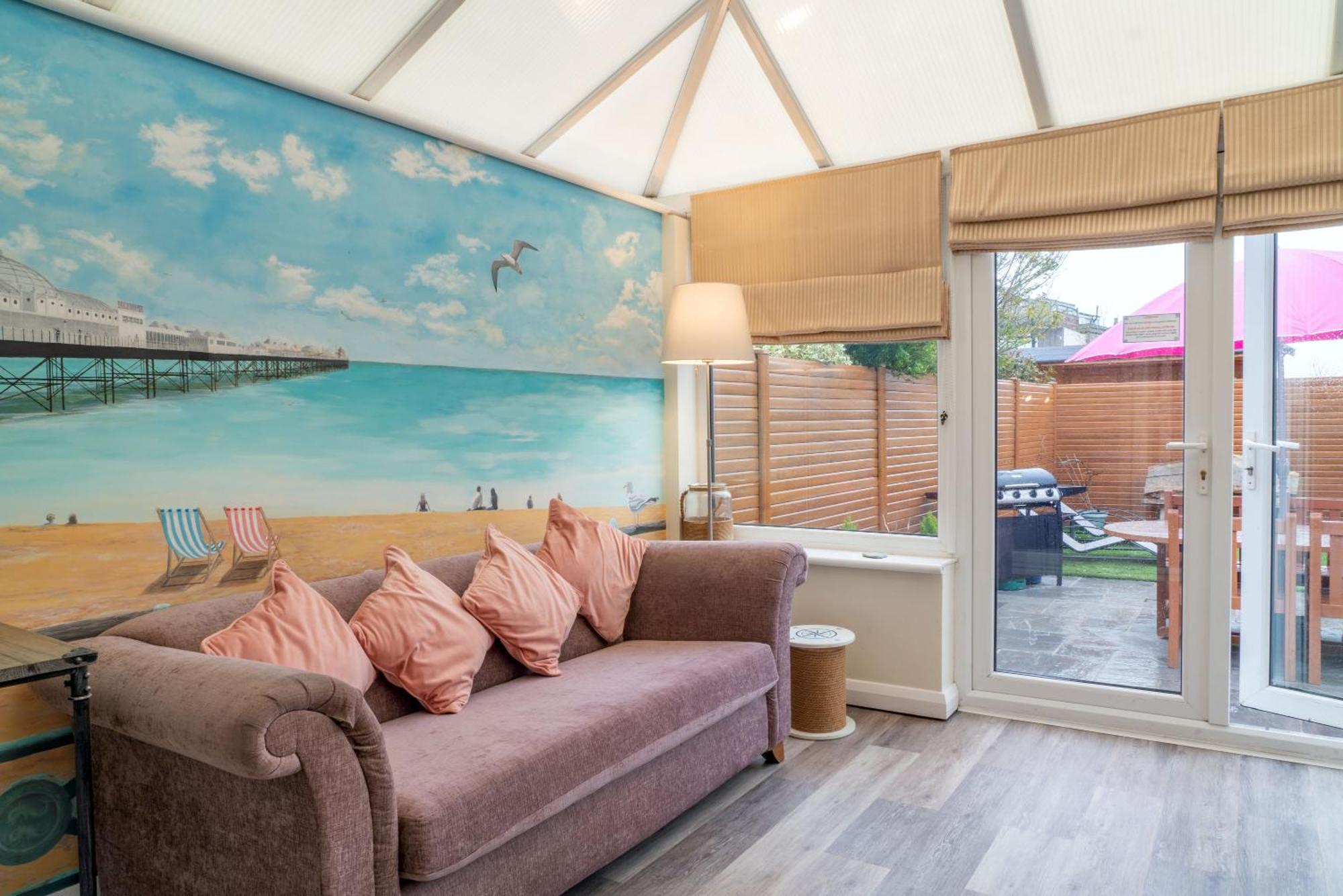 Sunny Queens Park Home - Garden & Private Parking Brighton Exteriör bild